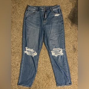 american eagle mom jeans size 16 regular